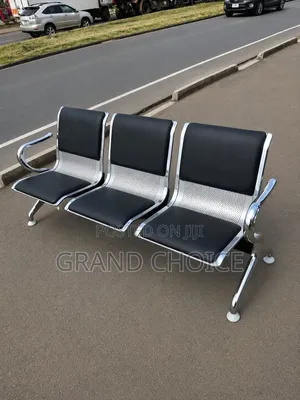 Title:
3 Seater Airport Waiting Chair | Padded Reception Bench Kenya