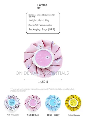 1pc Cartoon Hot Water Bottle Bag