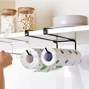 Household Kitchen Utensils Cabinet Paper Towel Rack