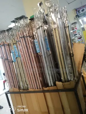 Touch of Elegance, Sleek Design, Adjustable Curtain Rods