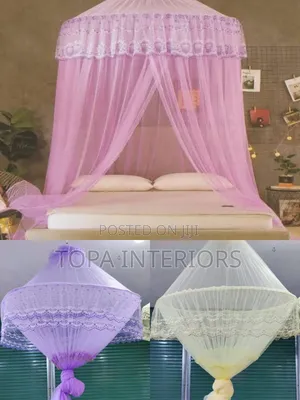 Big Bed 6x6 Circular Ring Mosquito Net With a Ceiling Hook