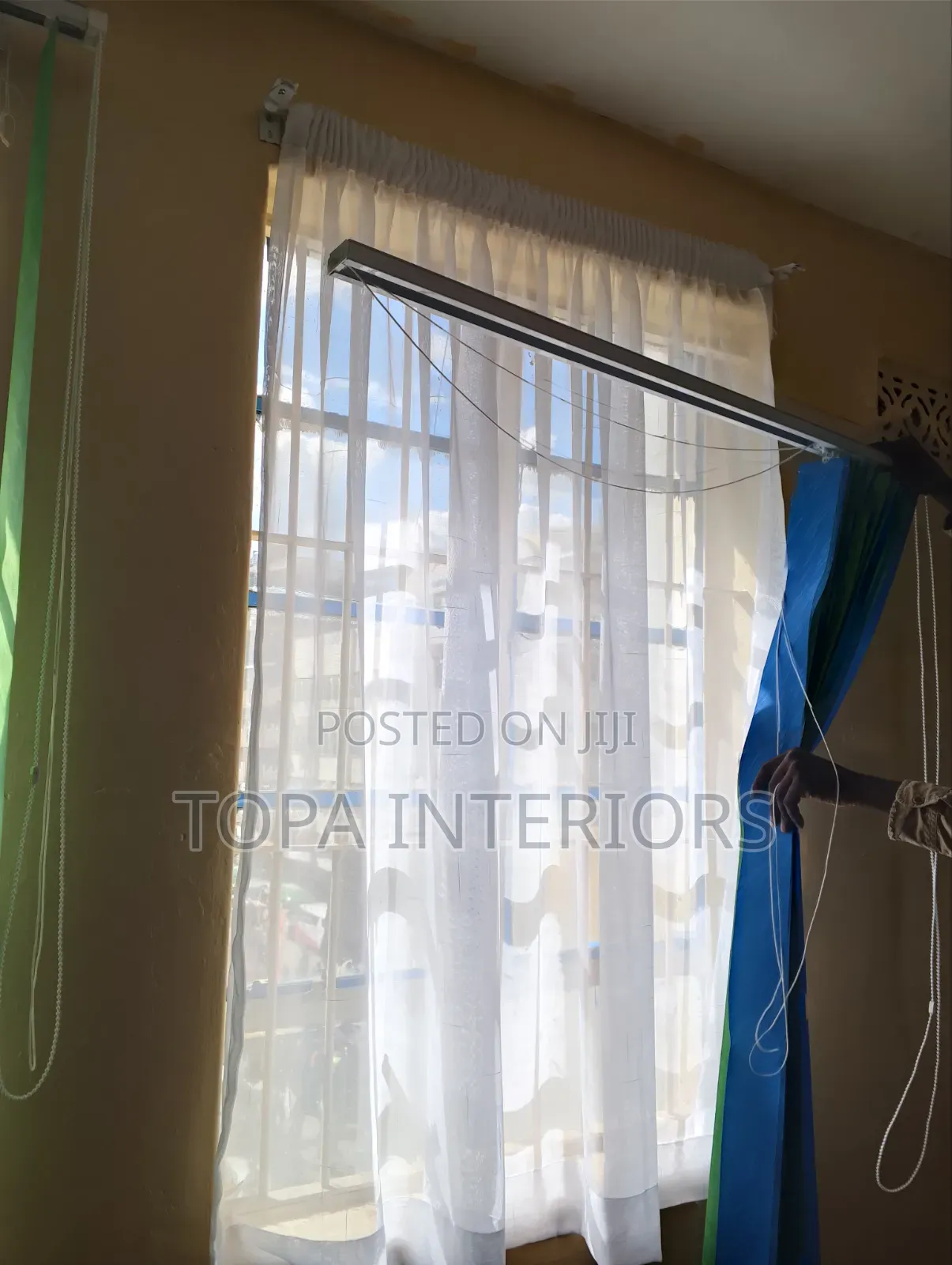 New Light Filtering White Sheers Curtains