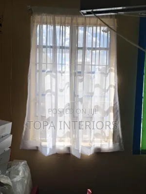 New Light Filtering White Sheers Curtains