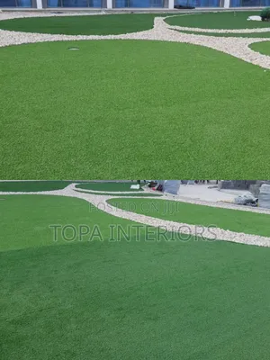 Outdoor Rain Friendly Landscaping Artificial Green Grass Carpets