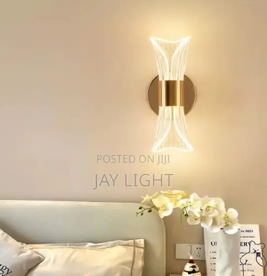 LED Wall Light Ultra-Bright Nordic Style Off-White Shade