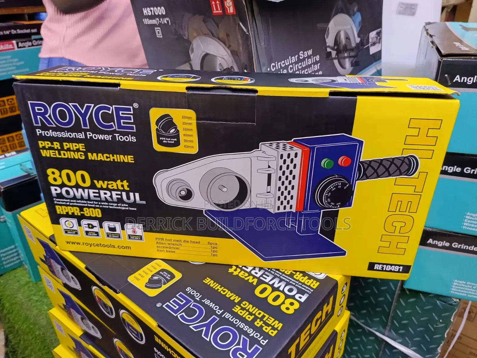 Royce 800watts PPR Machine