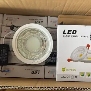 COB Glass Panel Downlights for Home Shop 3 Colour