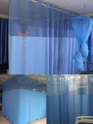 New Airy Mesh Top Hospital Curtains for Patients Privacy Cover
