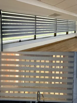 Premium Horizontal Roller Window Blinds for Office Light Control