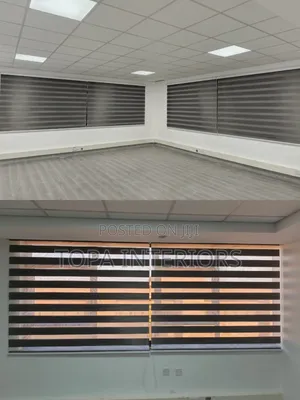 Professional Installation of Horizontal Office Roller Window Blinds