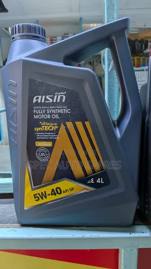 Aisin 5W40 Fully Synthetic Motor Oil