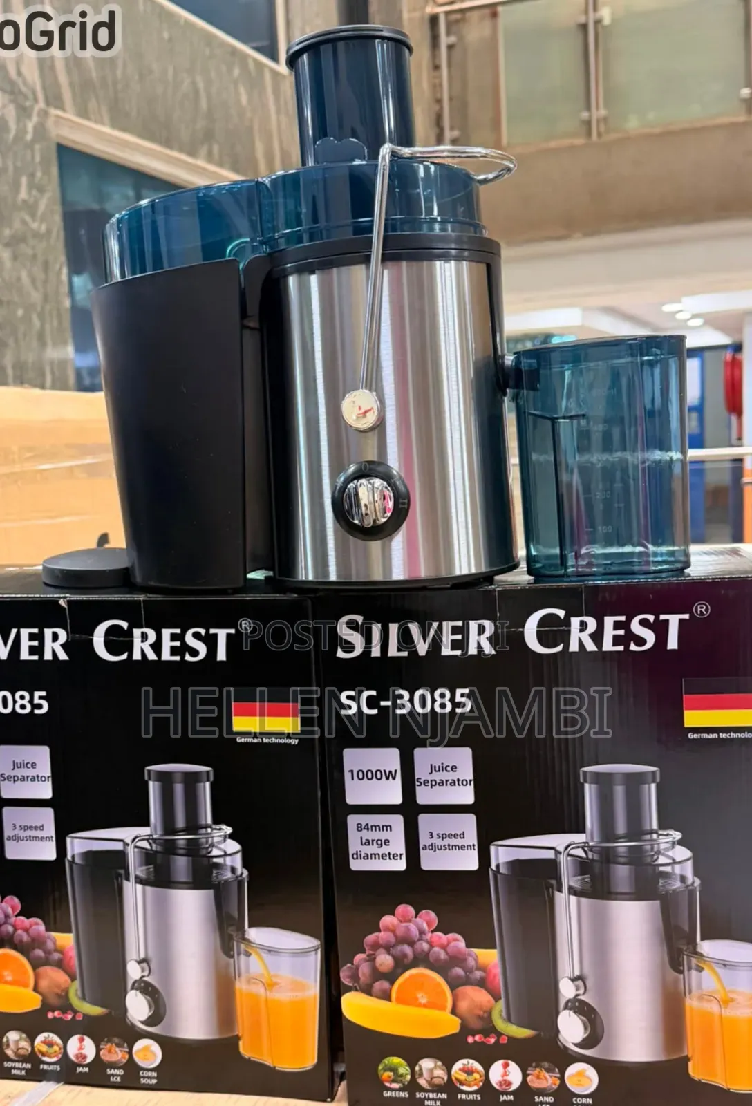 1000watts Silvercrest Juicer /Juice Extractor