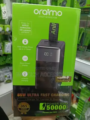 Oraimo PowerJet 501 OPB-750SQ 50,000mah Powerbank.