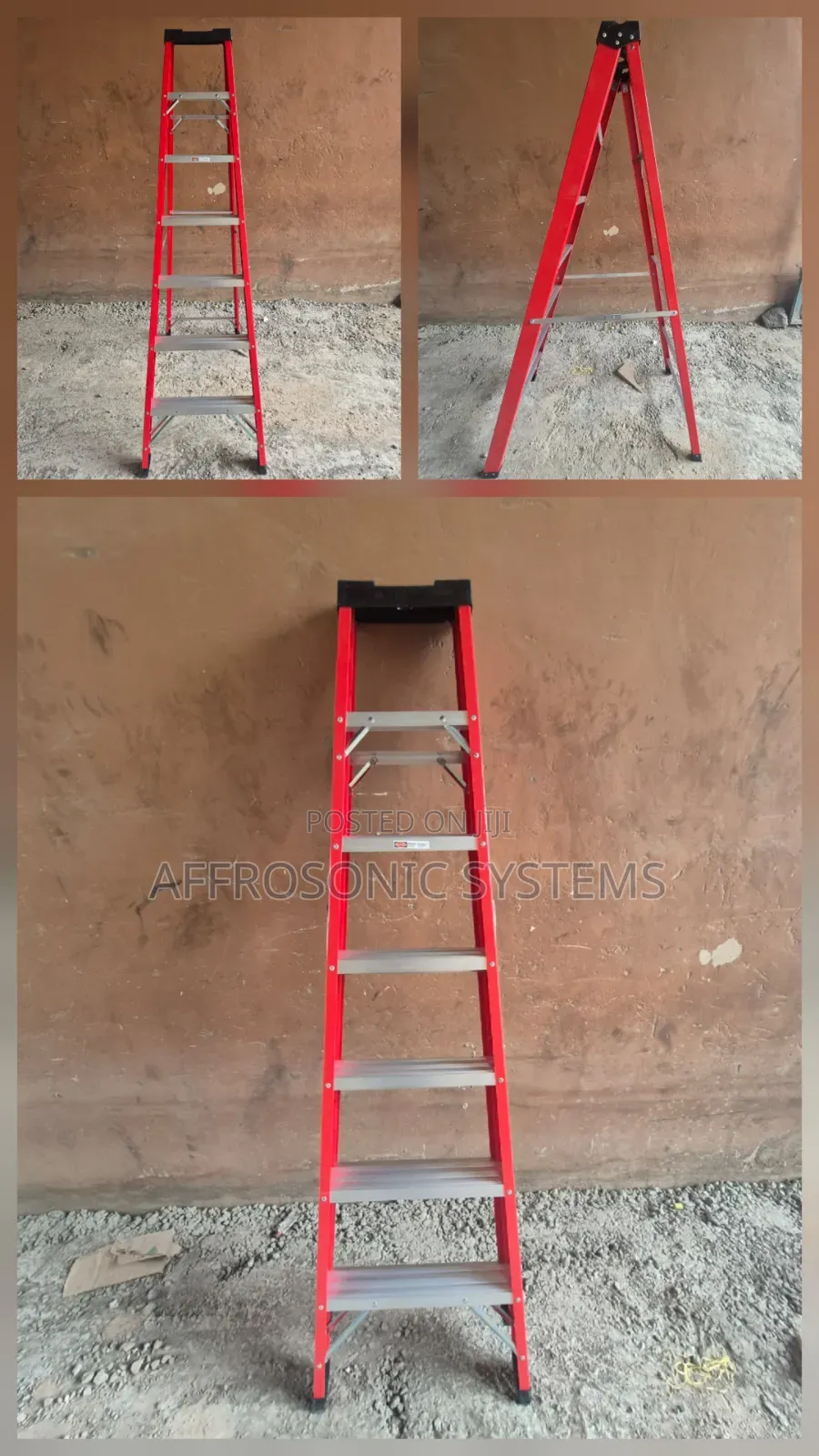 7 Step Fibreglass Ladder