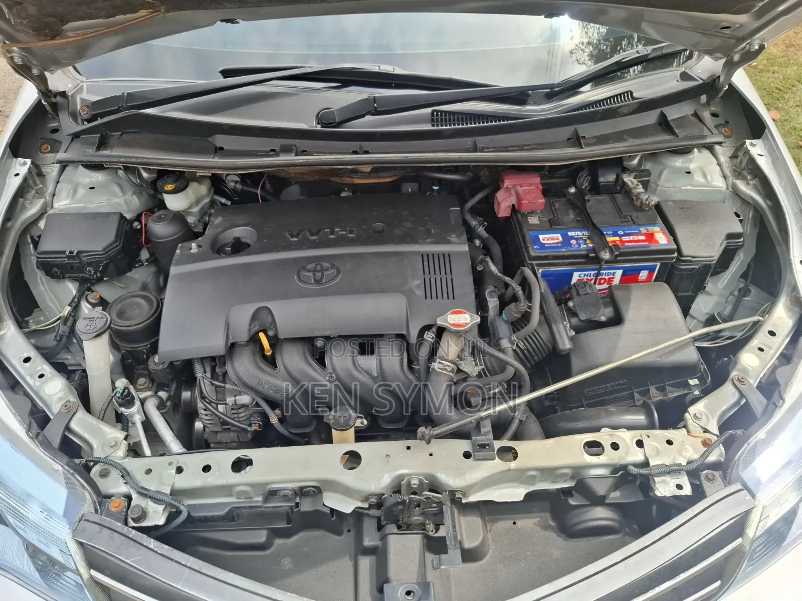 Toyota Corolla Fielder 2014 Silver