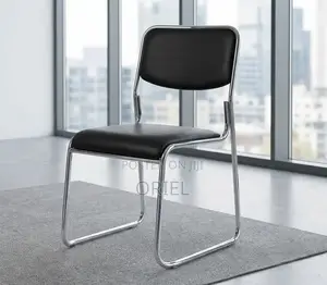 Office Chair : Stackable Office Padded Visitor Chair