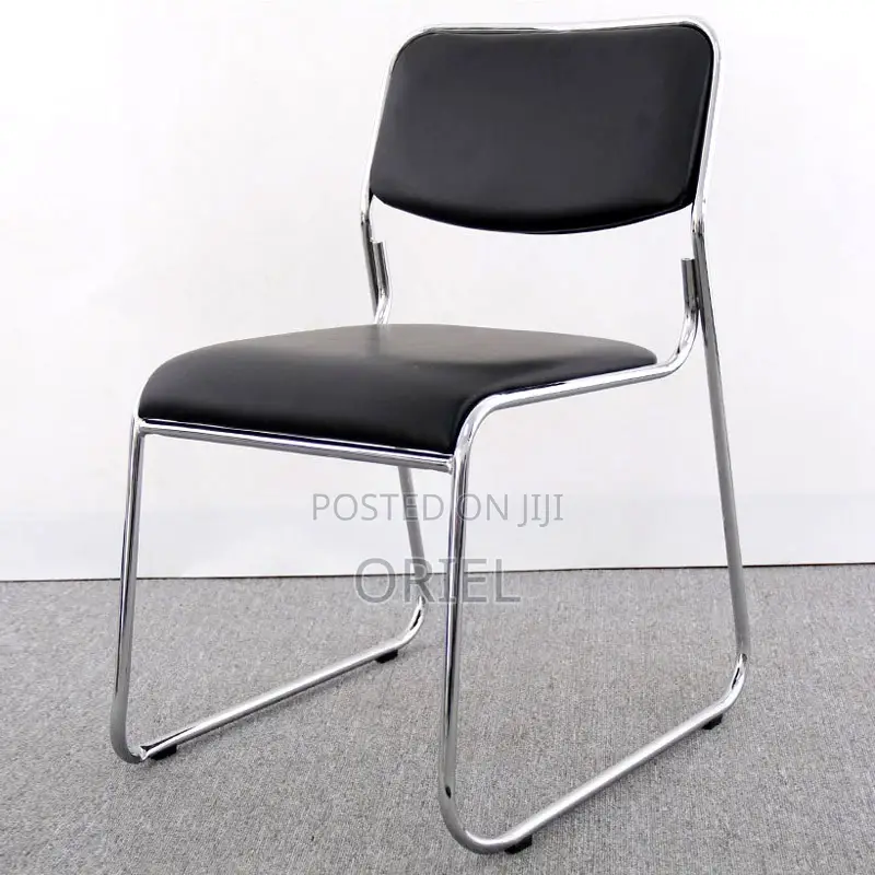 Office Chair : Stackable Office Padded Visitor Chair