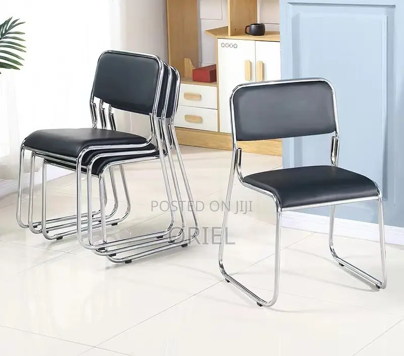 Office Chair : Stackable Office Padded Visitor Chair