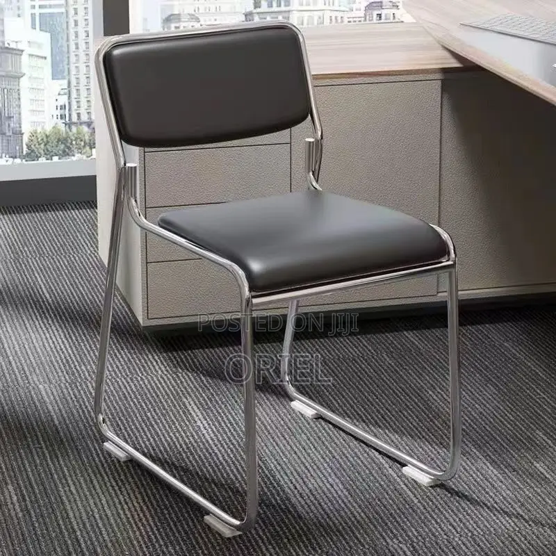 Office Chair : Stackable Office Padded Visitor Chair
