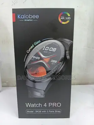 This Kalobee America Watch 4 Pro With a Super AMOLED Display .
