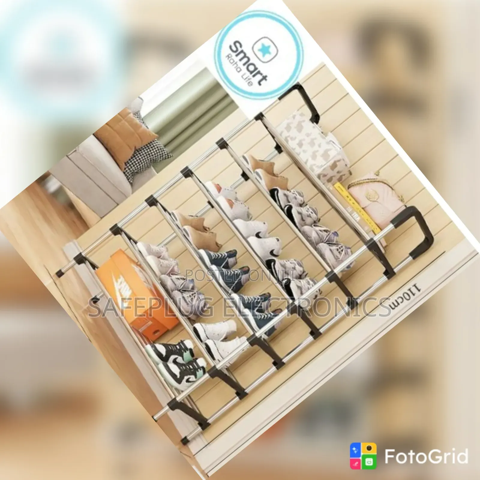 7-Layer Shoe Rack – Space Saving Shoe Organizer for Home