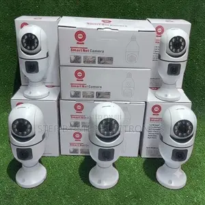 Distributor Prices PTZ Rotating Dual Lens Wifi Bulb Cameras