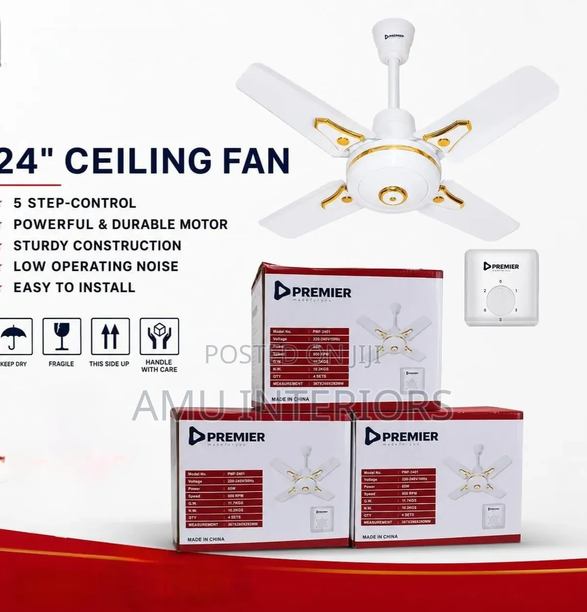 Premier 24 Inch Ceiling Fan
