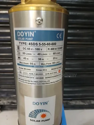 Submersible Deep Well Pump