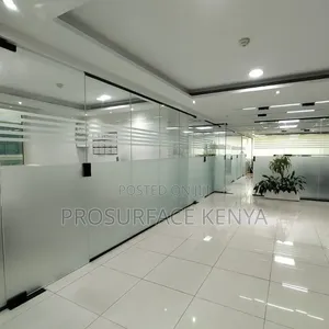 Frosted Glass Film for Office Partitions
