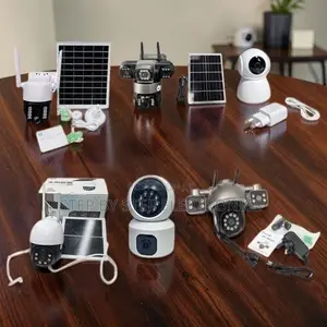 Quick Wake Up 4G andWifi Rotating Dual Triple Lens Solar Cameras