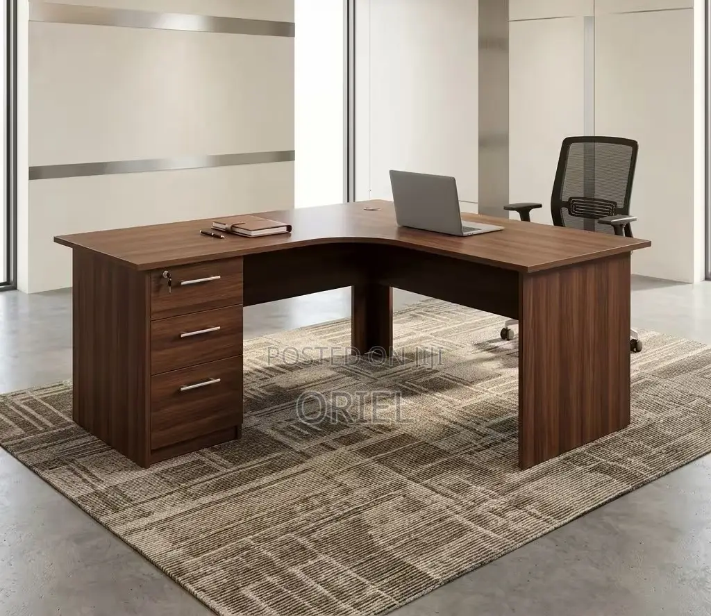 Office Desk : 1.4m Corner Office Study Desk