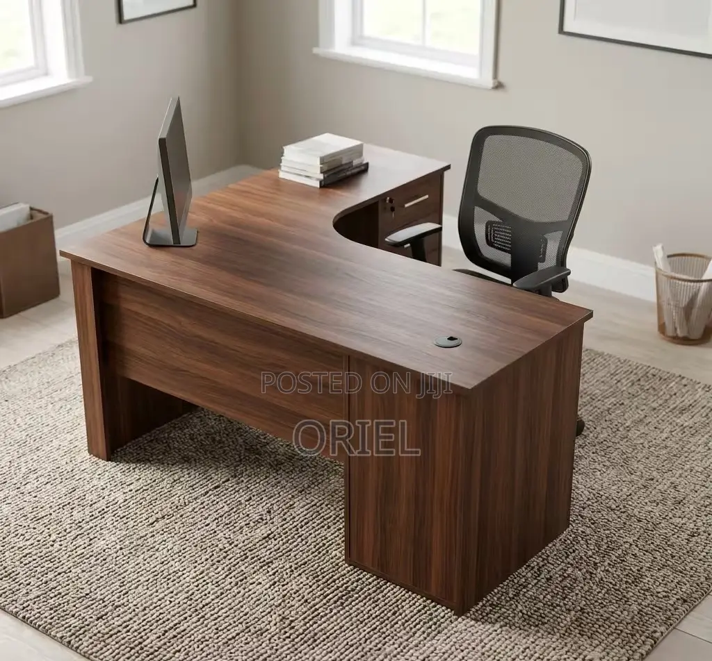 Office Desk : 1.4m Corner Office Study Desk