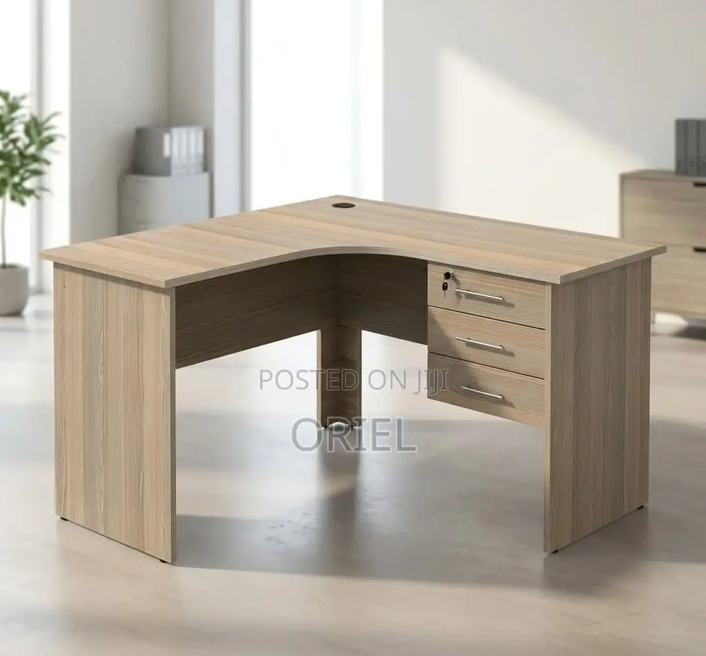 Office Desk : 1.4m Corner Office Study Desk