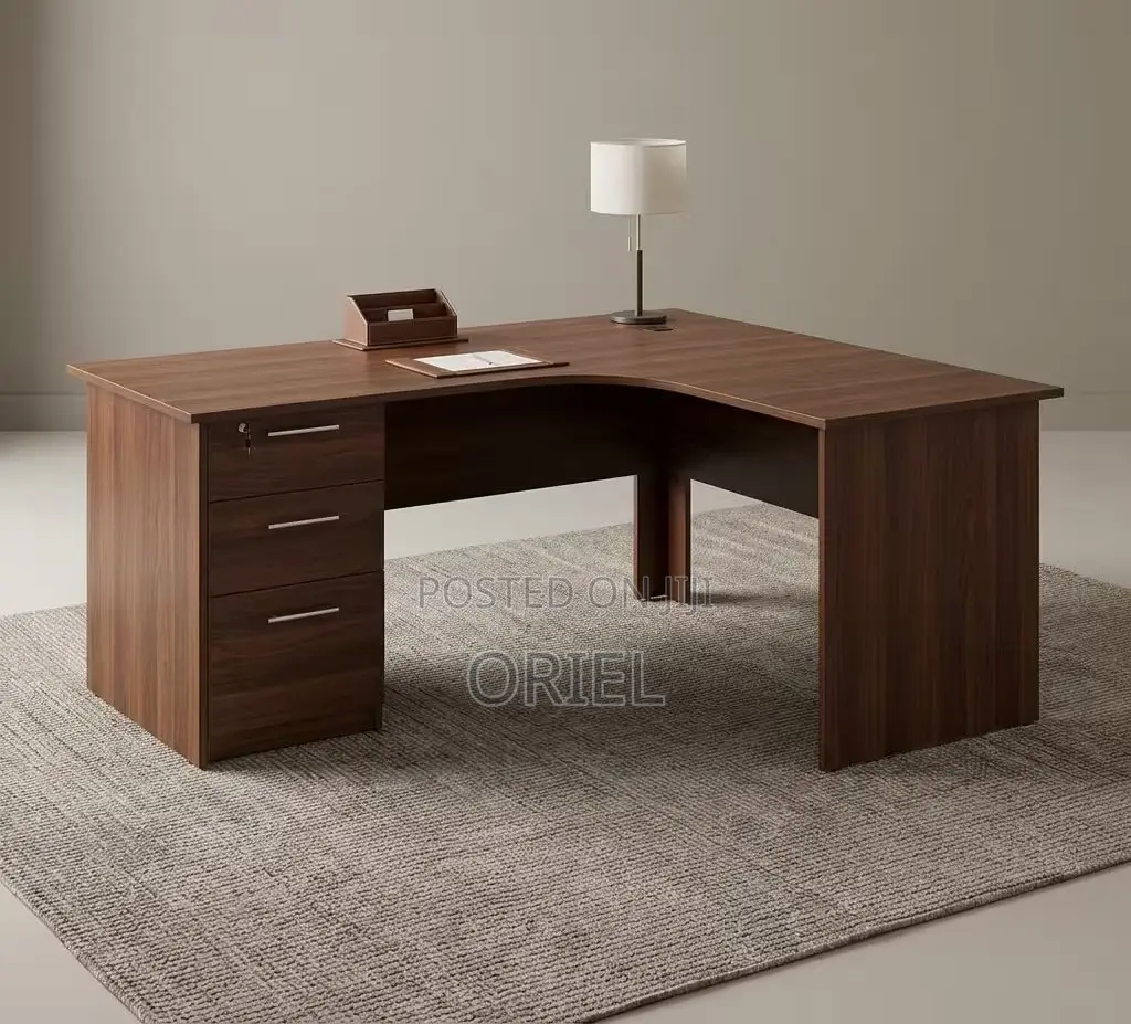 Office Desk : 1.4m Corner Office Study Desk