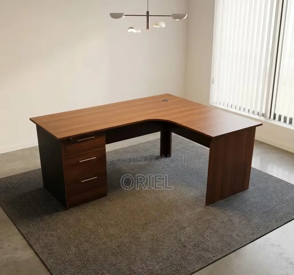 Office Desk : 1.4m Corner Office Study Desk