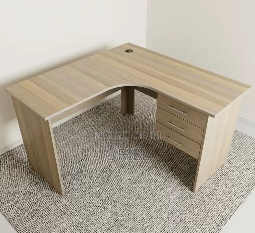 Office Desk : 1.4m Corner Office Study Desk