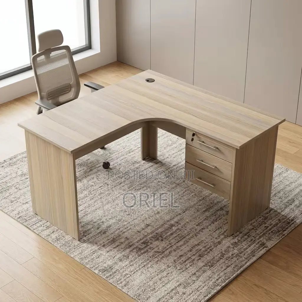 Office Desk : 1.4m Corner Office Study Desk