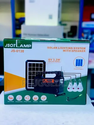 Solar Lighting System With Mp3.