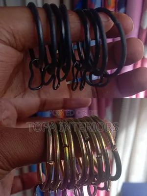 Circle Metal Curtain Rings for Hooks Design