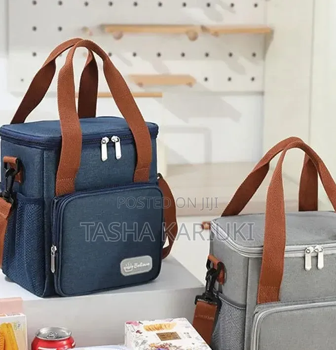 Portable Thermal Lunch Bag for School, Work Travel