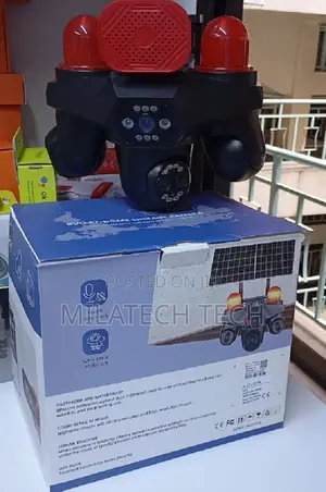 4 Lens 4G Solar CCTV Camera AI Human Tracking V380 Pro