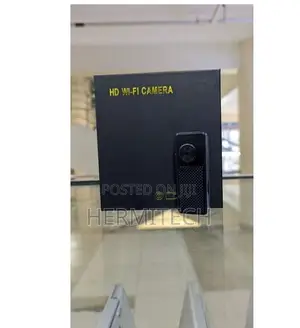 Portable Button Spy Camera for Everyday Surveillance