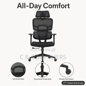 Adjustable Orthopedic Home Task Chair.
