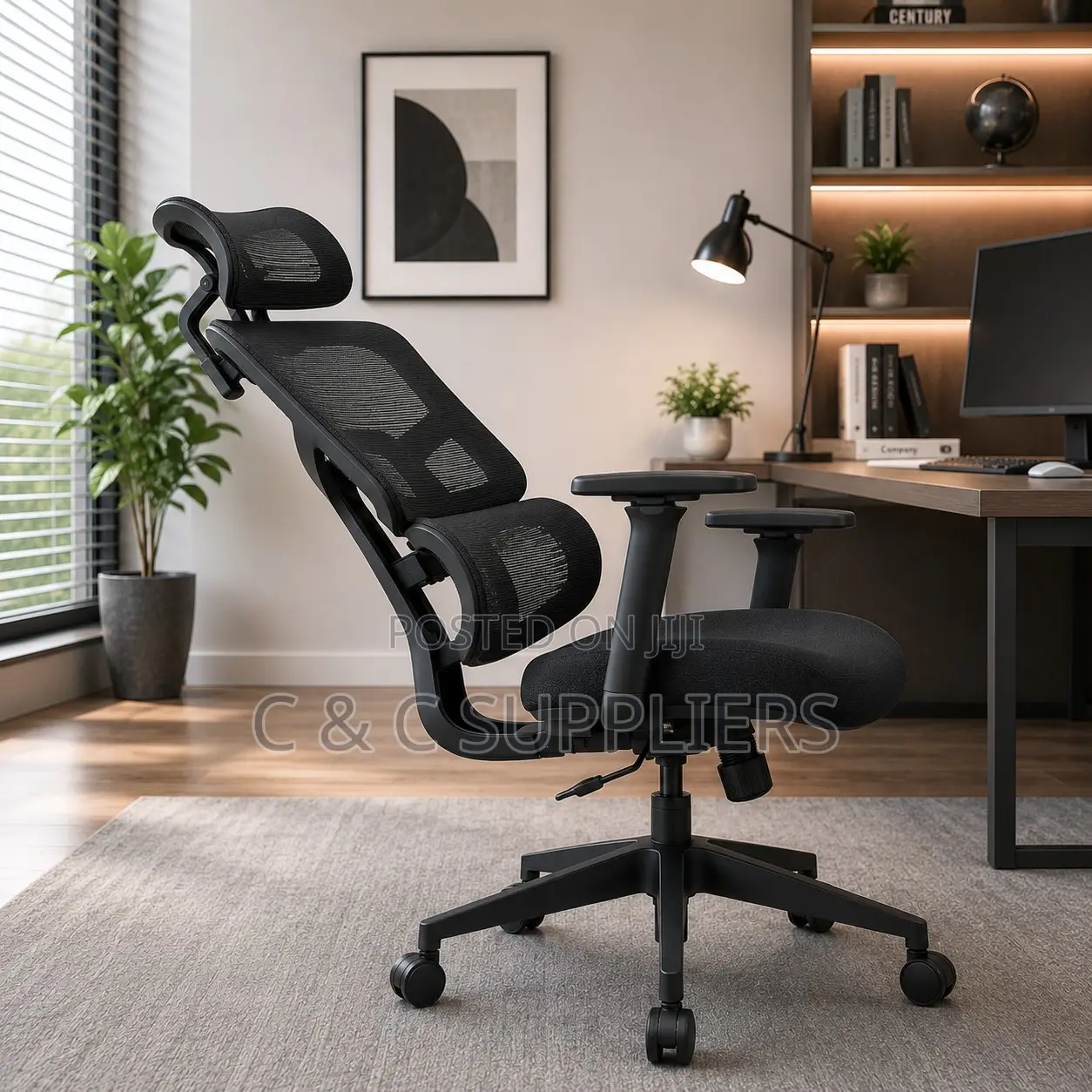 Adjustable Orthopedic Home Task Chair.