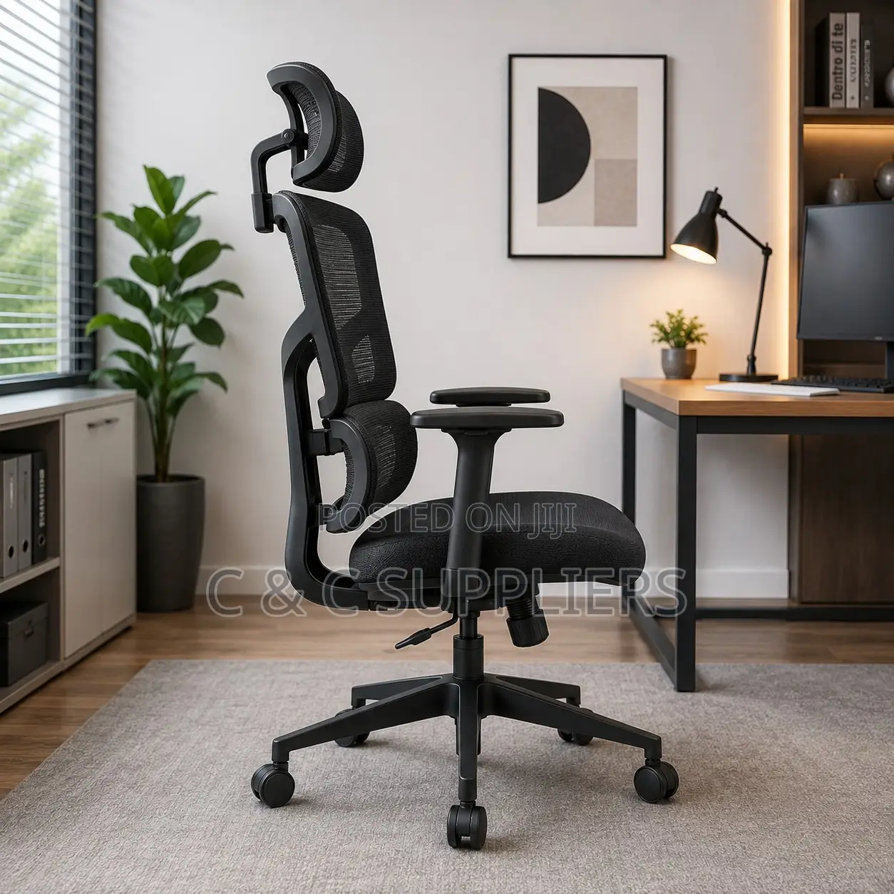 Adjustable Orthopedic Home Task Chair.