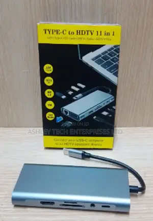 11-in-1 USB-C Hub Multiport Adapter With HDMI, VGA PD Charging