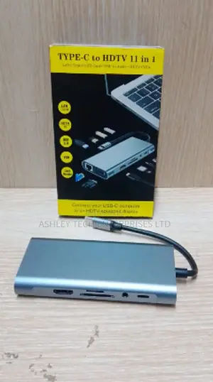 11-in-1 USB-C Docking Station for MacBook, Windows Laptop Tablet