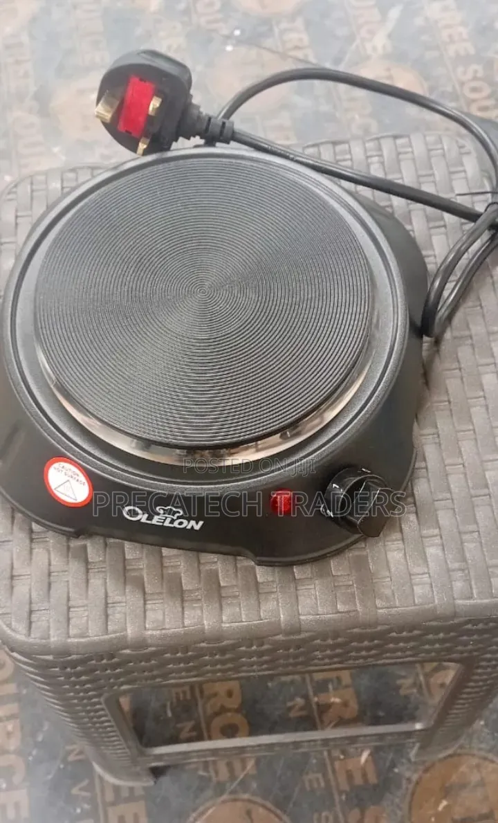 Oleton Single Electric Hot Plate – Portable Cooker