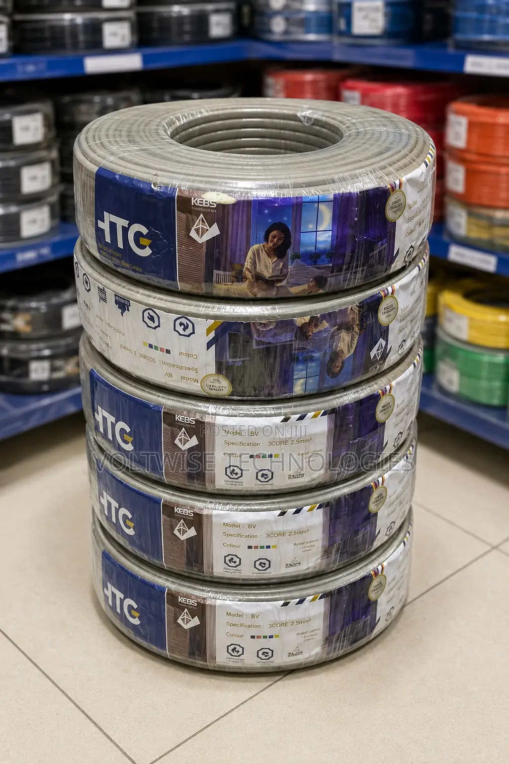 2.5mm HTG Electrical Power Cable