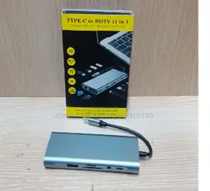 Universal 11-in-1 USB-C Expansion Hub for Office Home